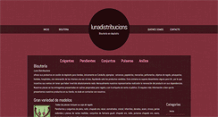 Desktop Screenshot of lunadistribucions.com