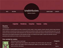 Tablet Screenshot of lunadistribucions.com